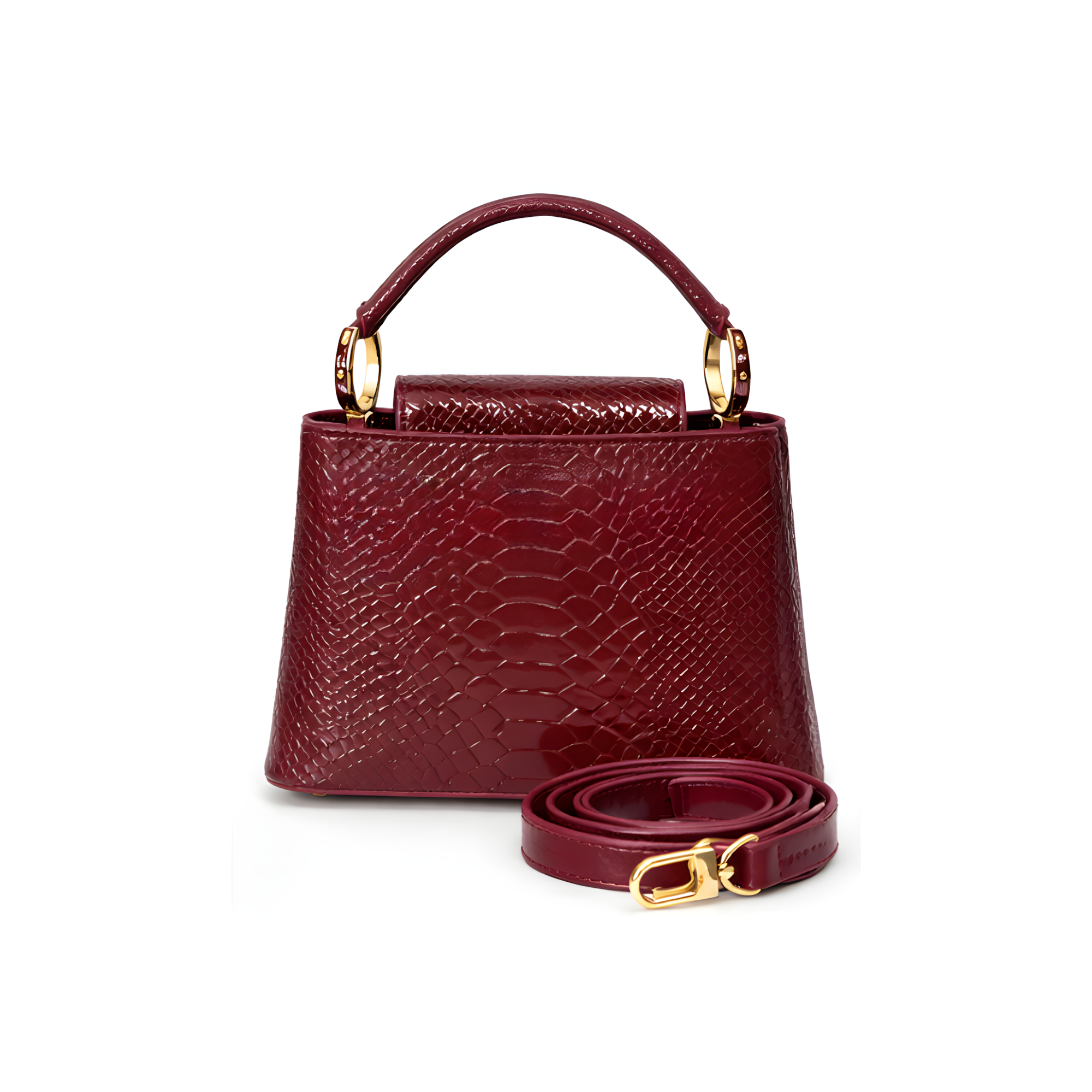Louis Vuitton Bag | Capucines Exotic Bordeaux