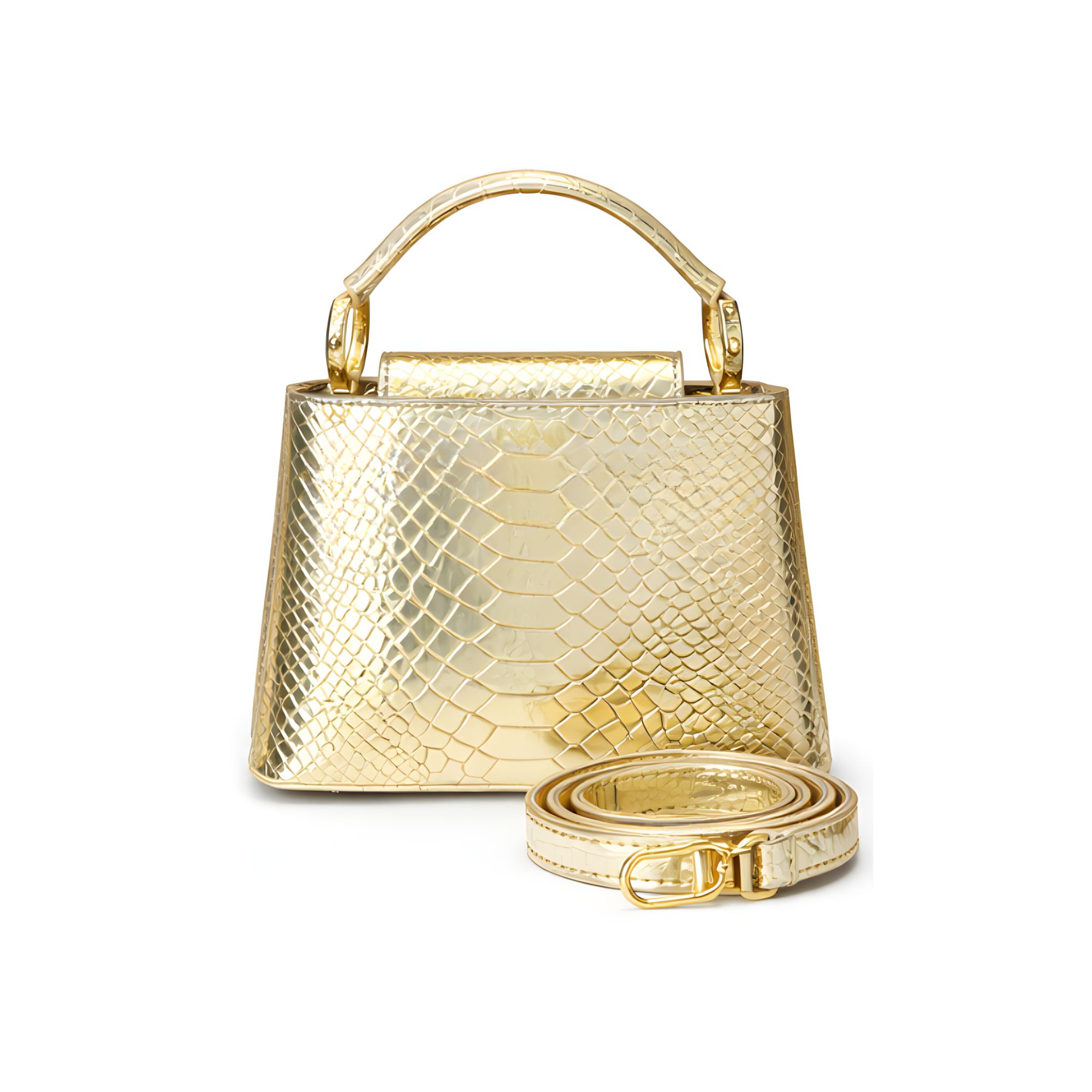 Louis Vuitton Bag | Capucines Taurillon Silver