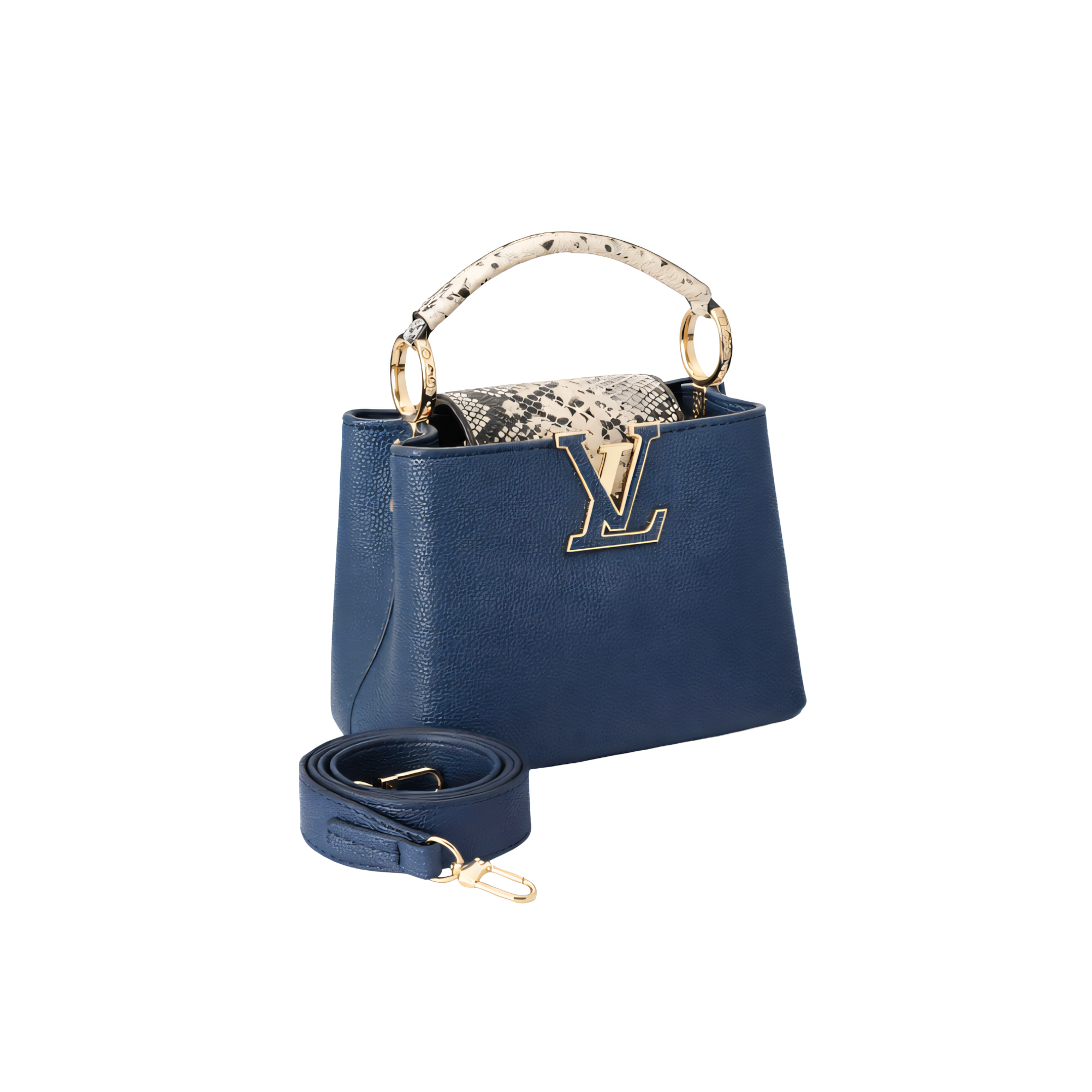 Louis Vuitton Bag | Capucines Taurillon Navy Blue