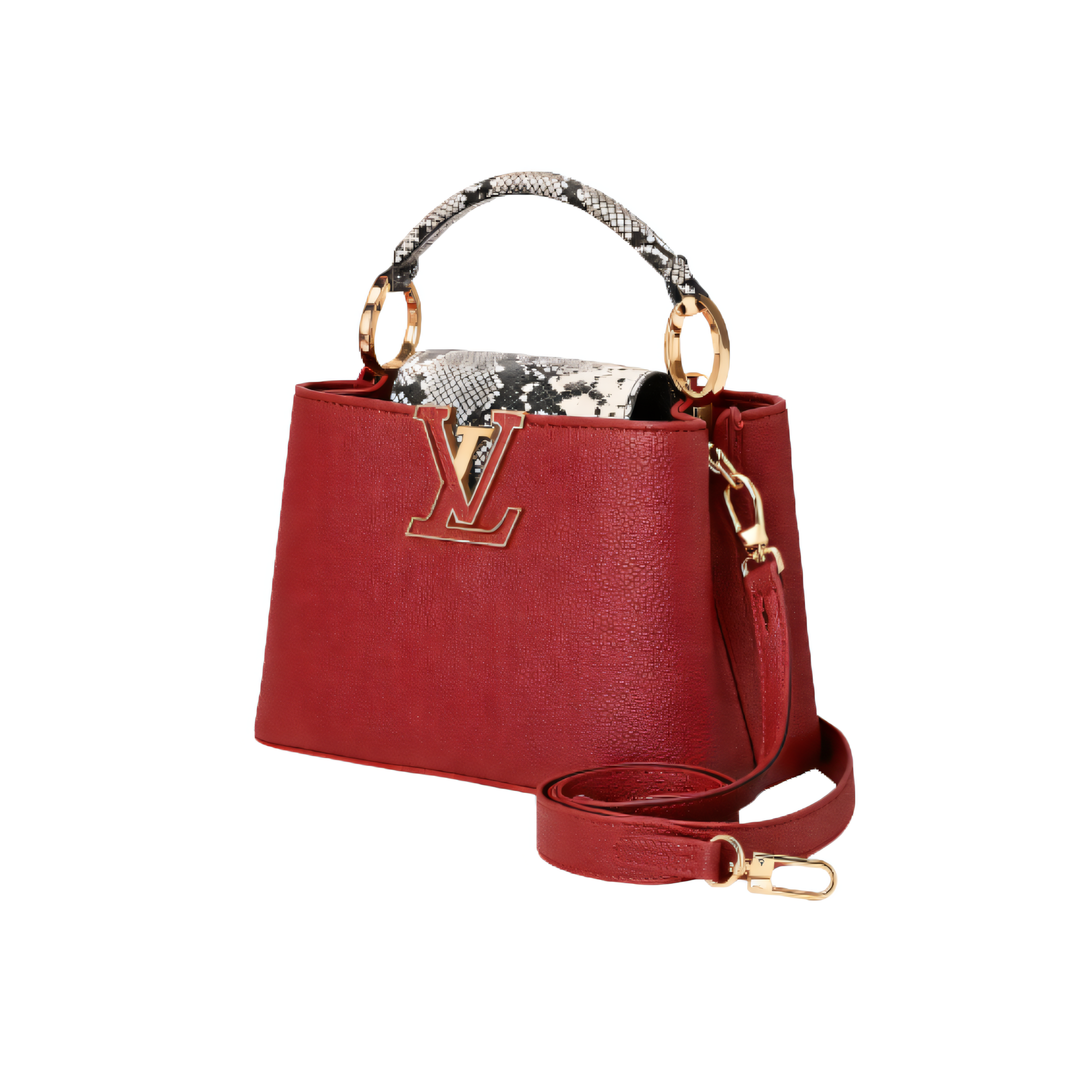 Louis Vuitton Bag | Capucines Taurillon Burgundy