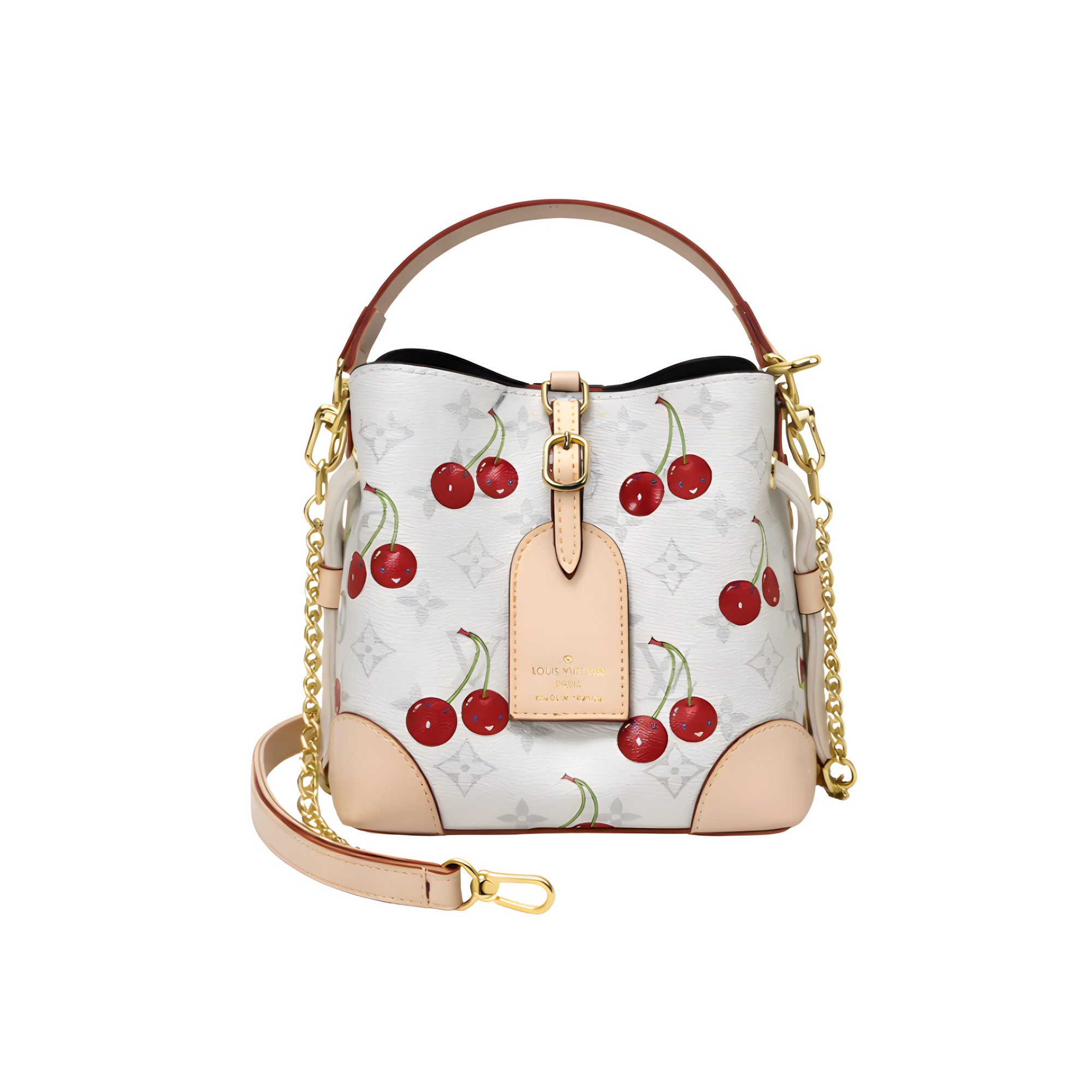 Louis Vuitton x Takashi Murakami Bag | Monogram Cerises