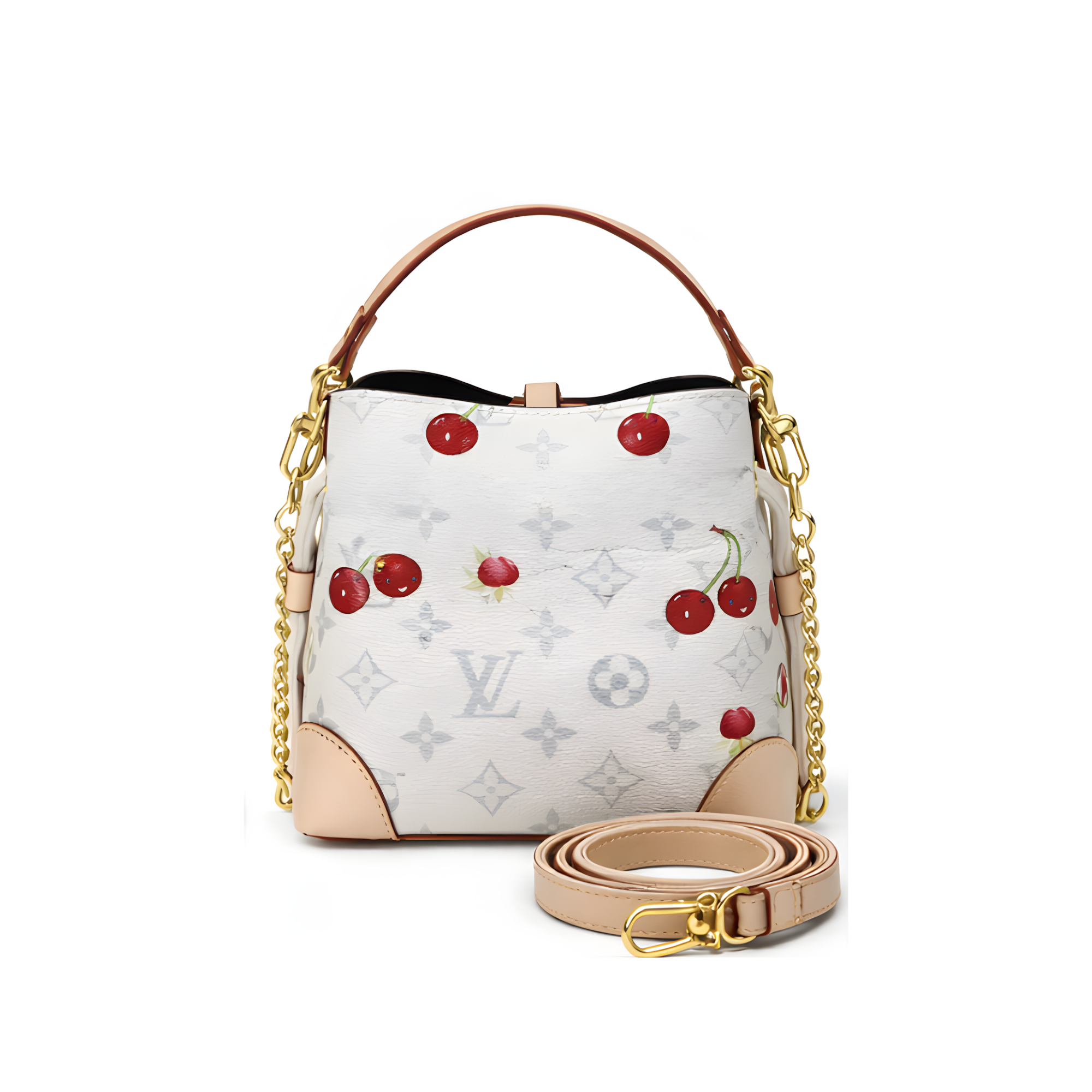 Louis Vuitton x Takashi Murakami Bag | Monogram Cerises
