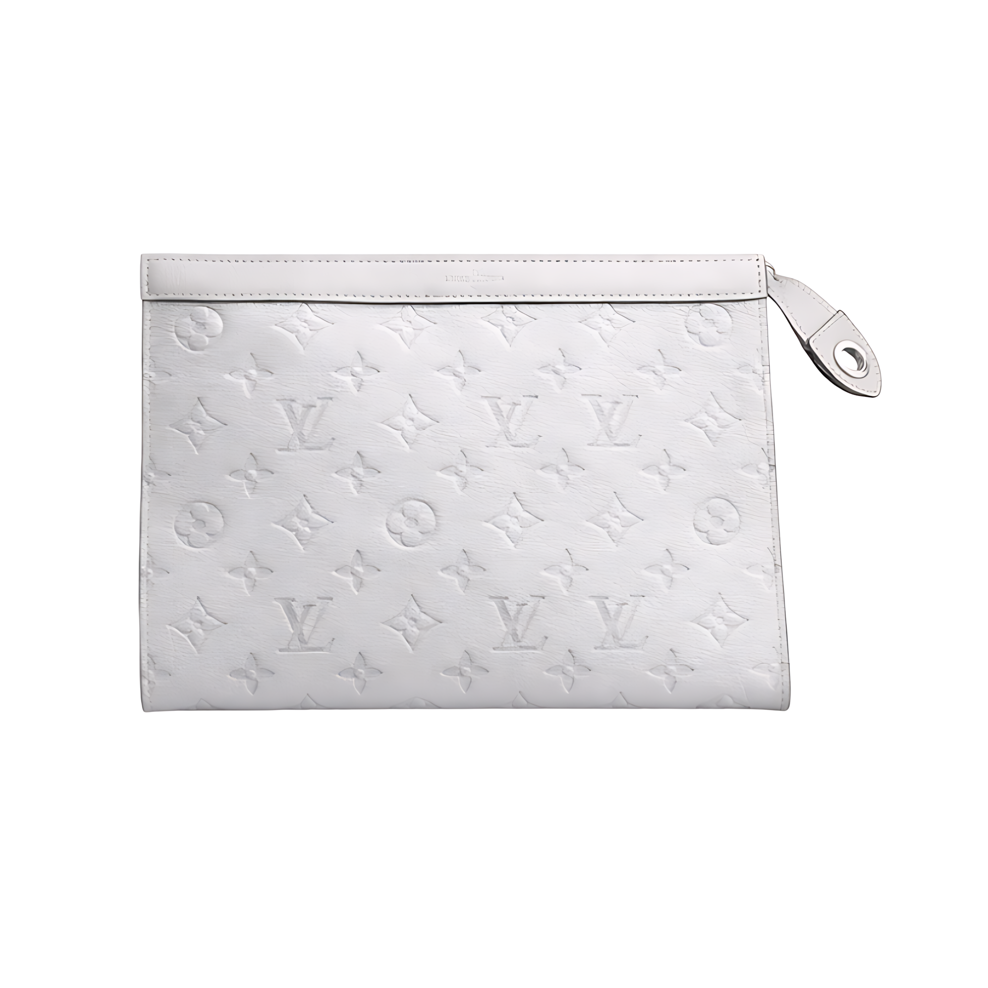 Louis Vuitton Pouch | Louis Vuitton White LV Design - View 1