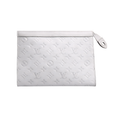 Louis Vuitton Pouch | Louis Vuitton White LV Design - View 1