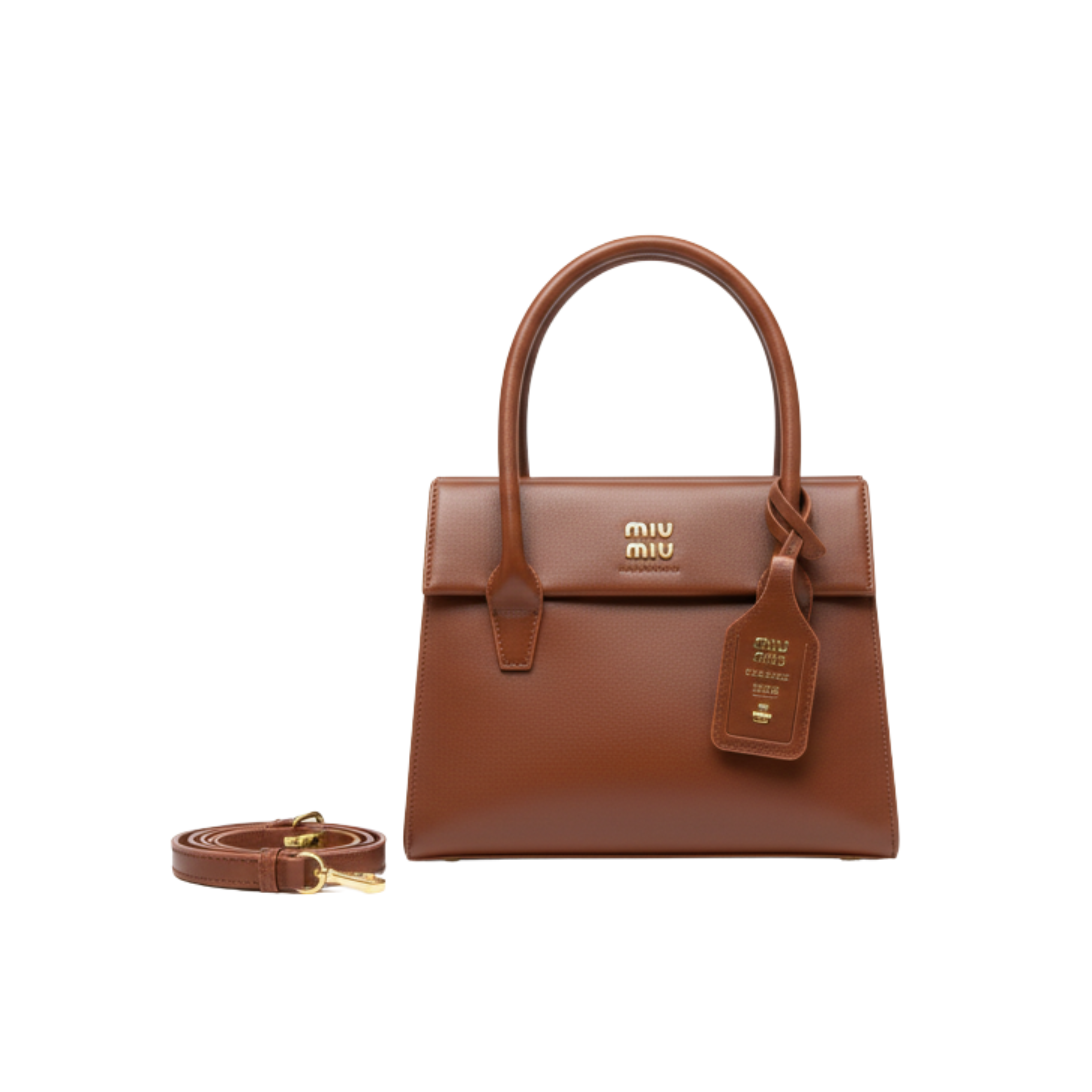Miu Miu Bag | Solitaire Leather Wood