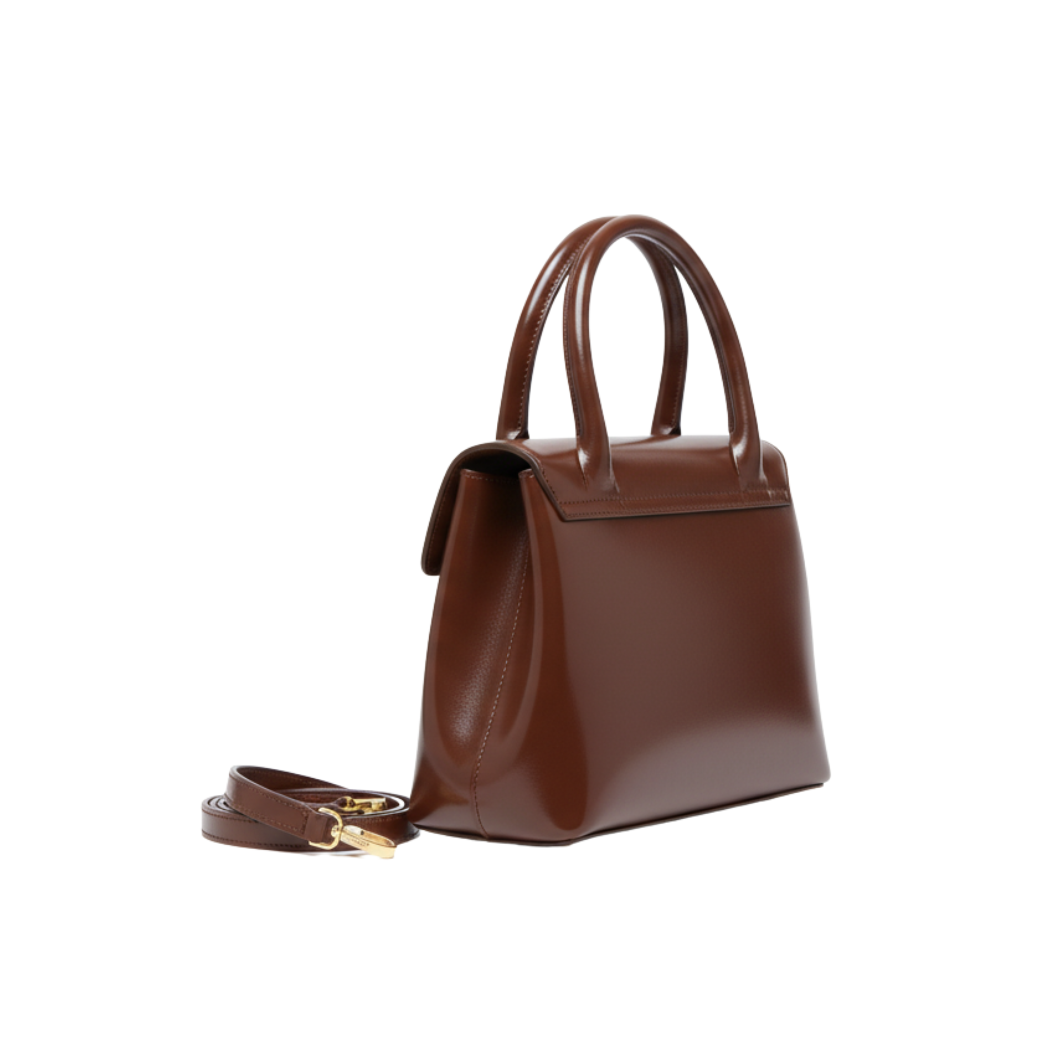 Miu Miu Bag | Solitaire Shiny Leather Brown