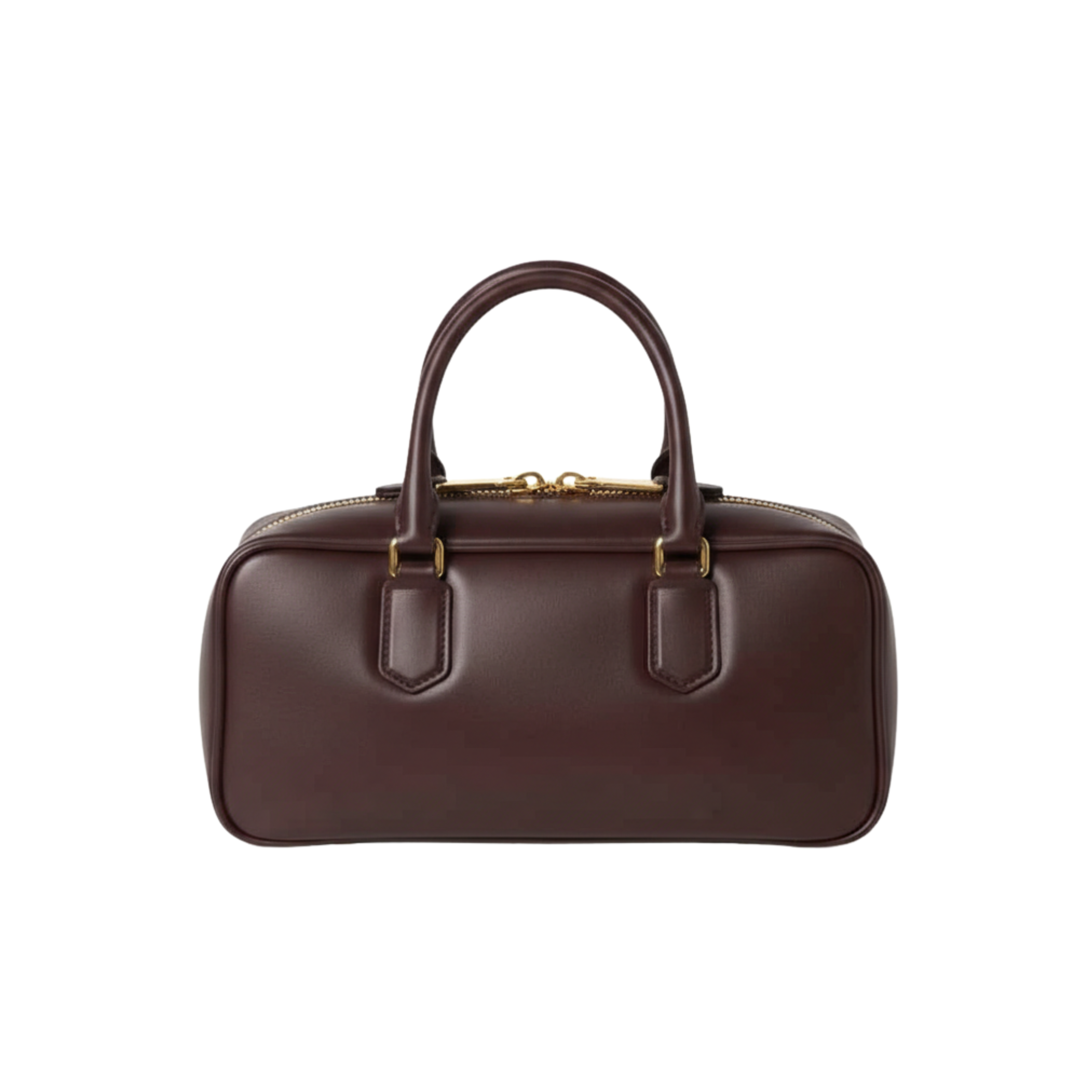Miu Miu Bag | Solitaire Shiny Leather Dark Brown