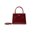 Miu Miu Bag | Solitaire Shiny Leather Red