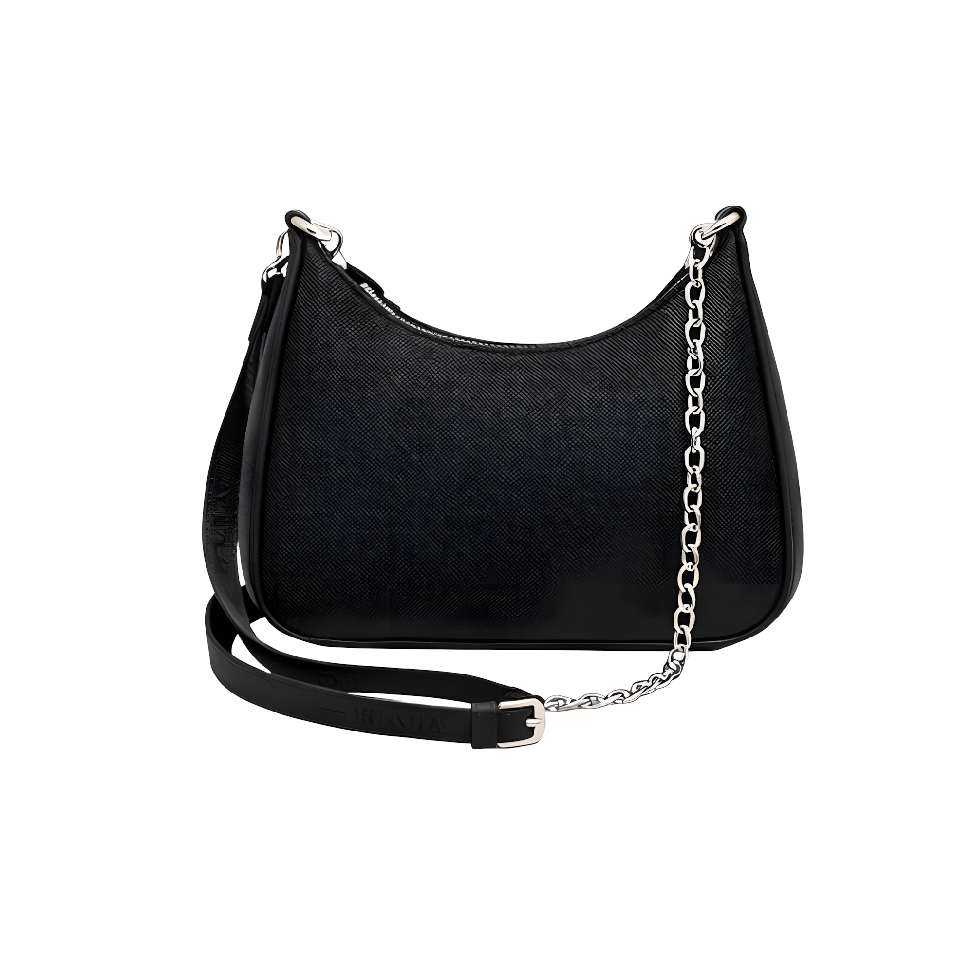 Prada Bag | 2005 Saffiano Leather Bag Black