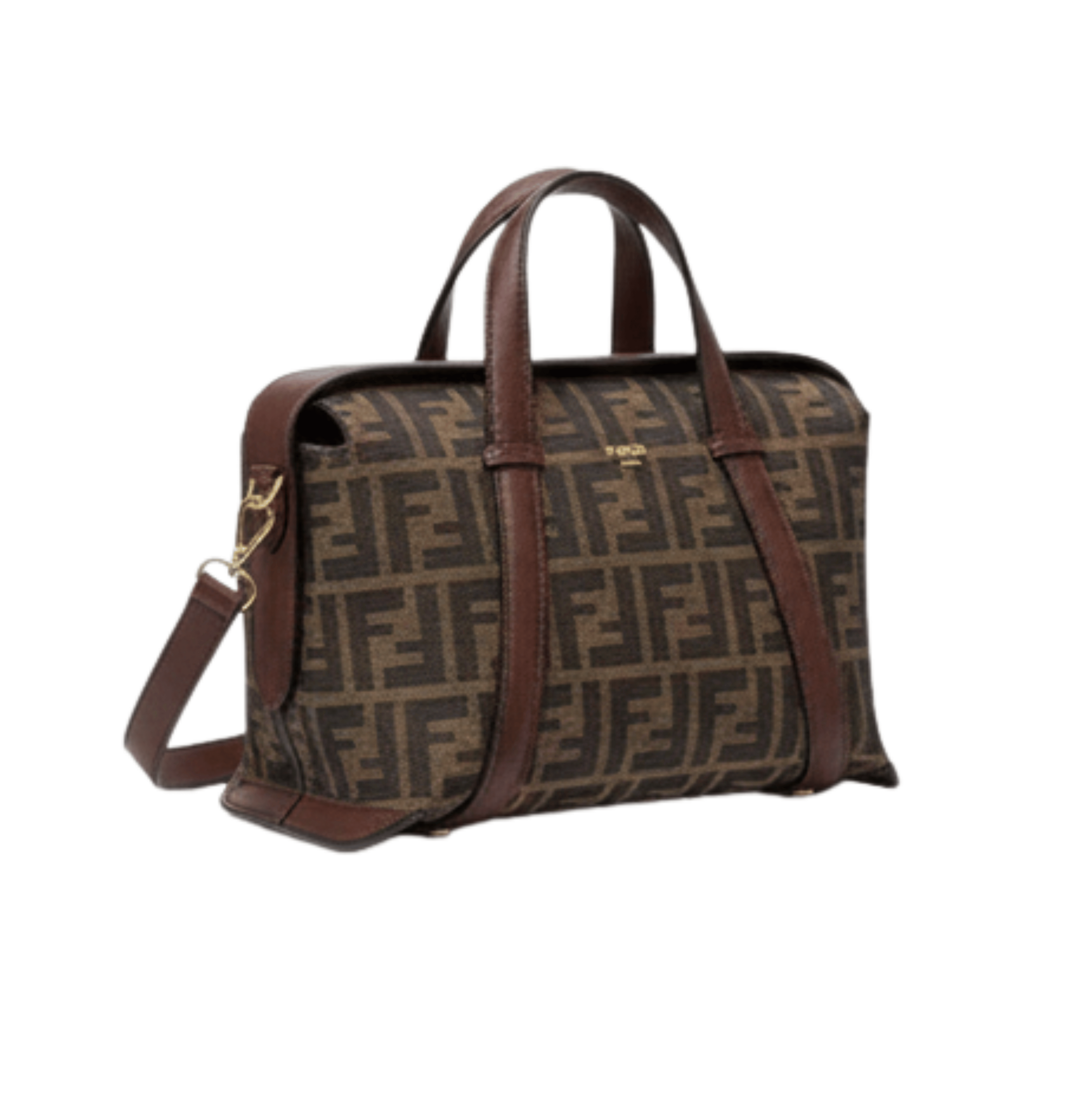 Fendi | Ff Jacquard Medium Boston Bag