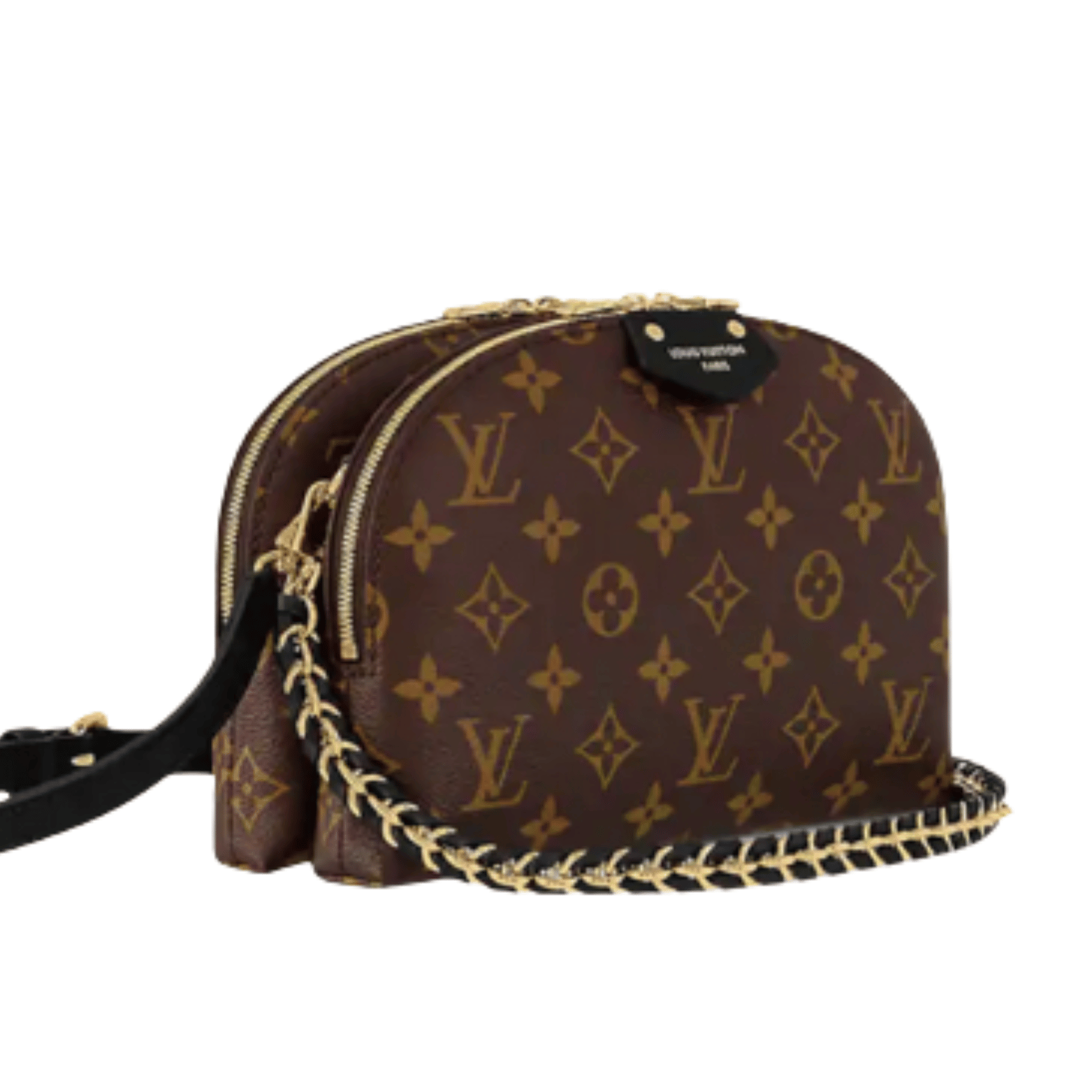 Louis Vuitton | Be Alma Handbag In Monogram Canvas With A Braided Chain Strap.
