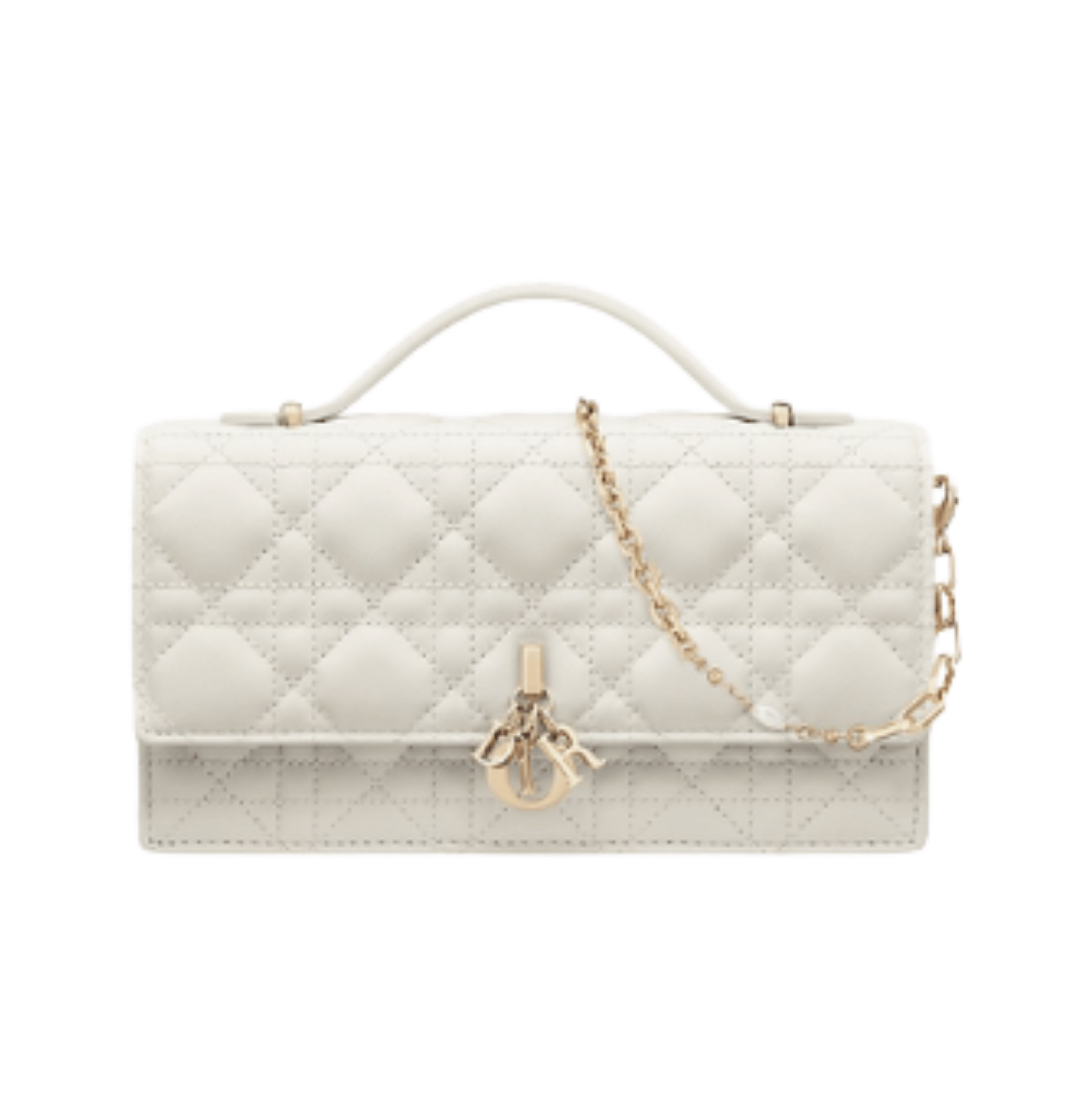 Dior | My Dior Mini Bag In Latte Cannage Lambskin.