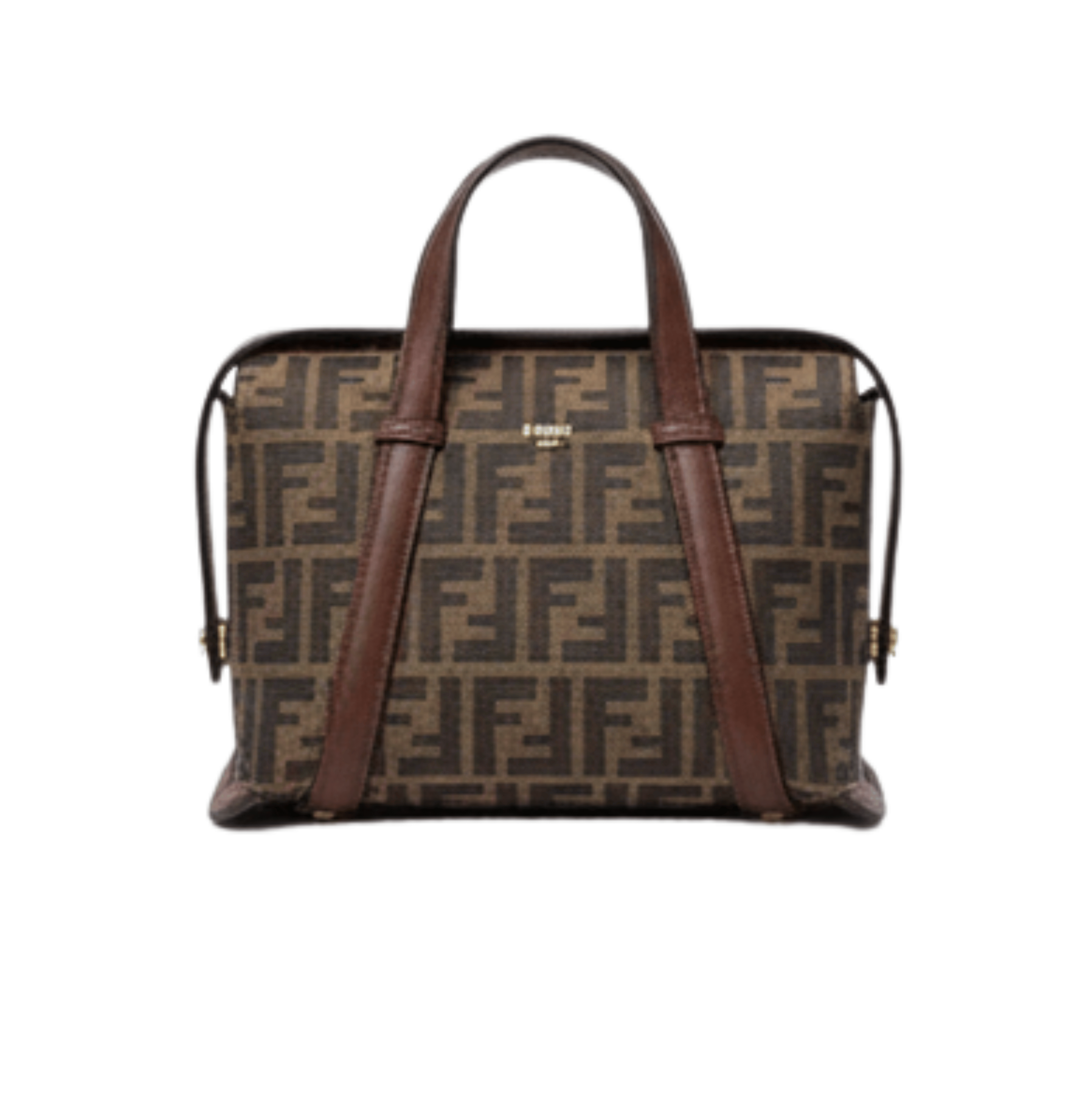 Fendi | Ff Jacquard Medium Boston Bag