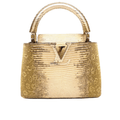 Louis Vuitton Bag | Capucines GoldSnakeskin