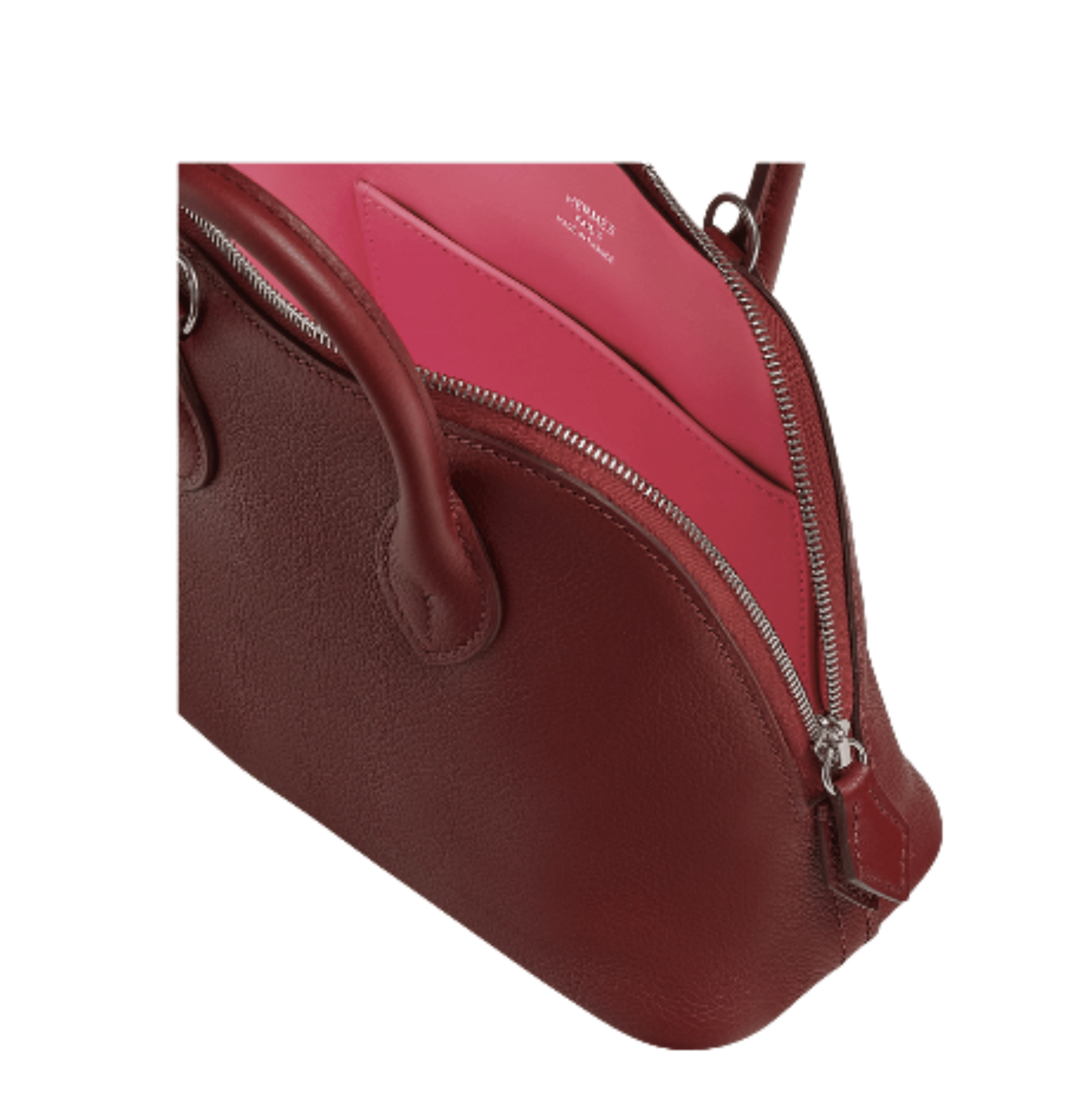 Hermès | Bolide 1923 Rouge H And Made Of Evercolor Or Mysore Goatskin Leather