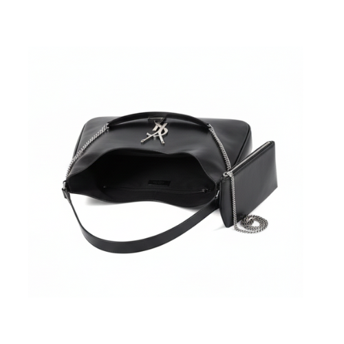 Saint Laurent | Le 5 A 7 Leather Hobo Bag