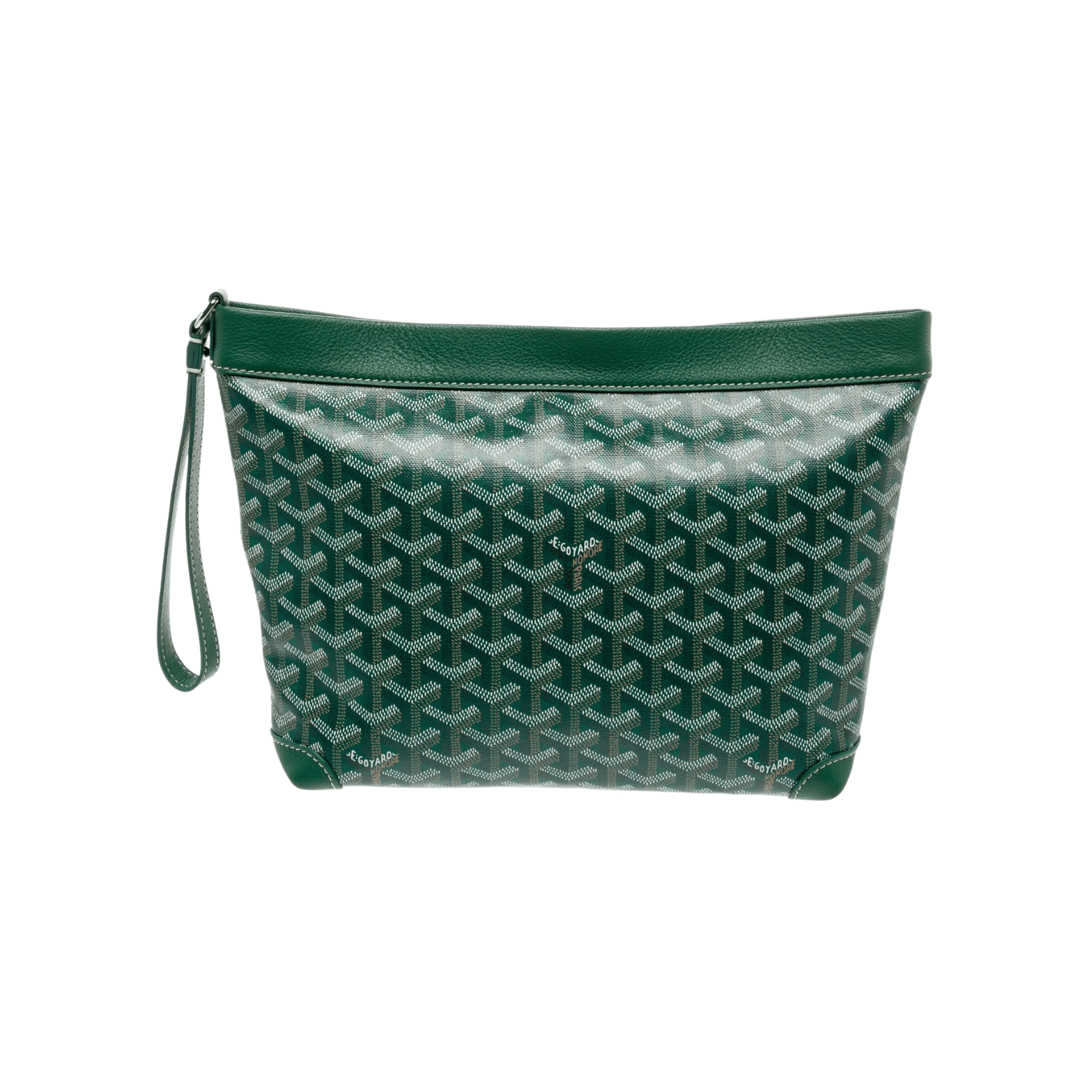Goyard Bag| Conti Pouch Green