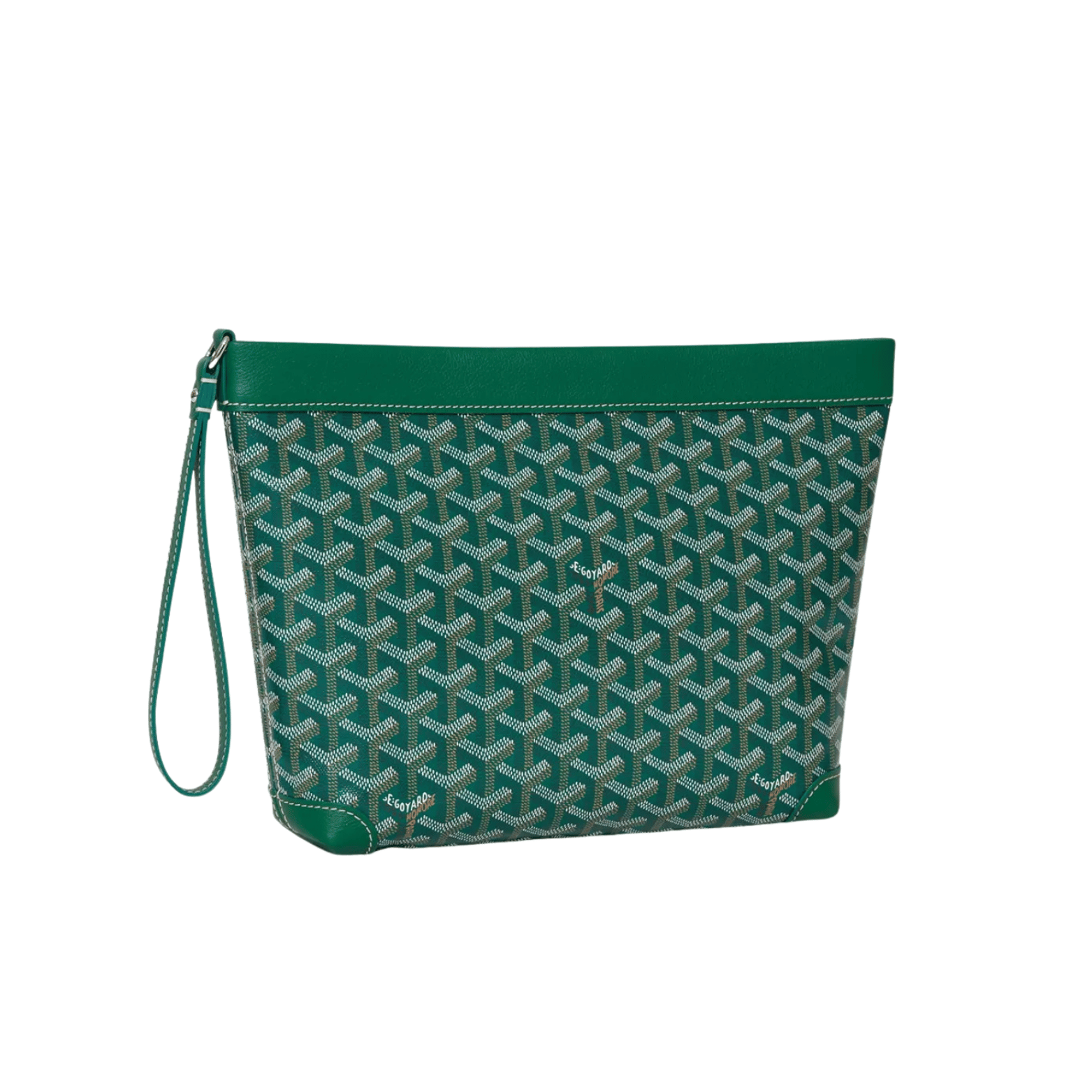 Goyard Bag| Conti Pouch Green