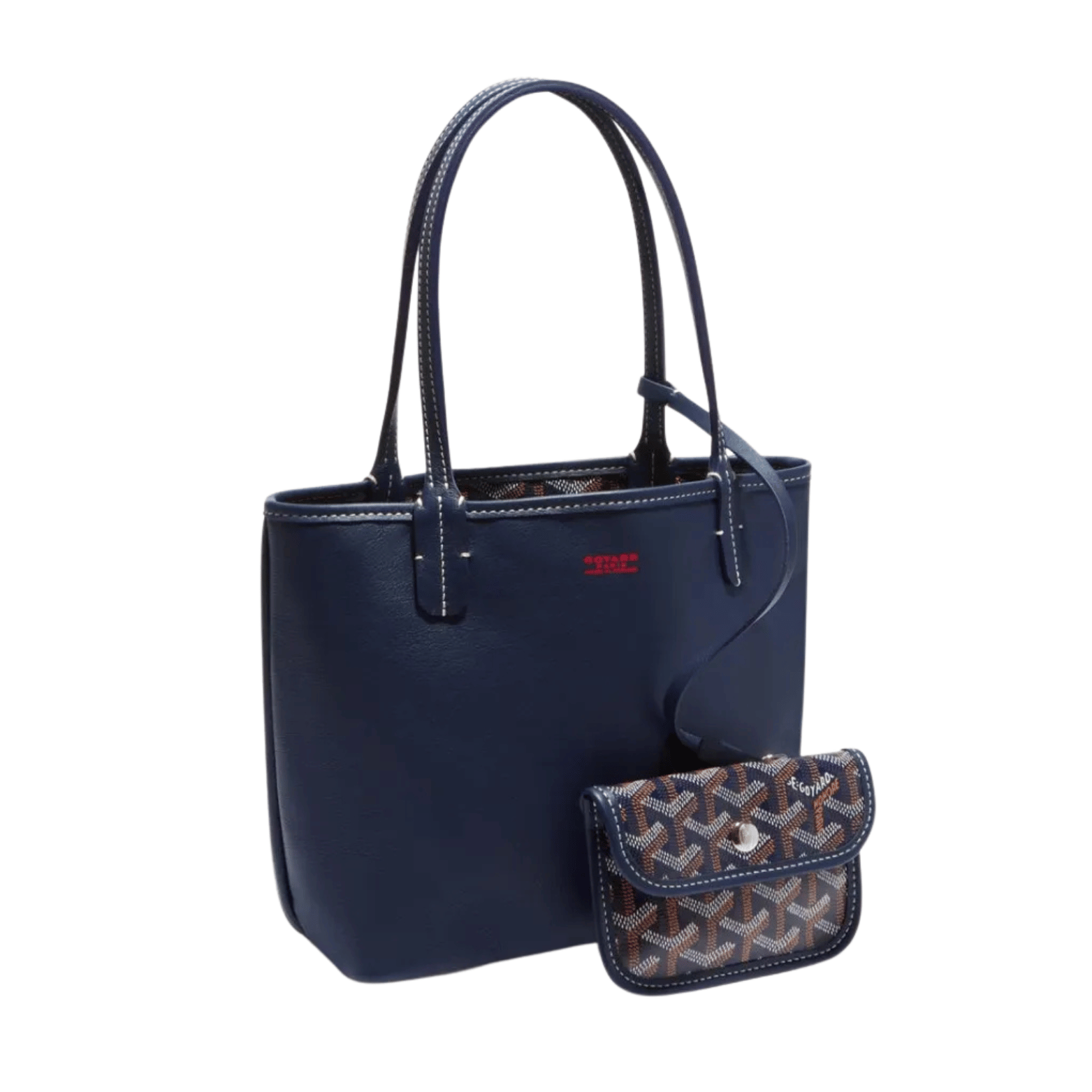Goyard Bag | Anjou Mini Navy Blue