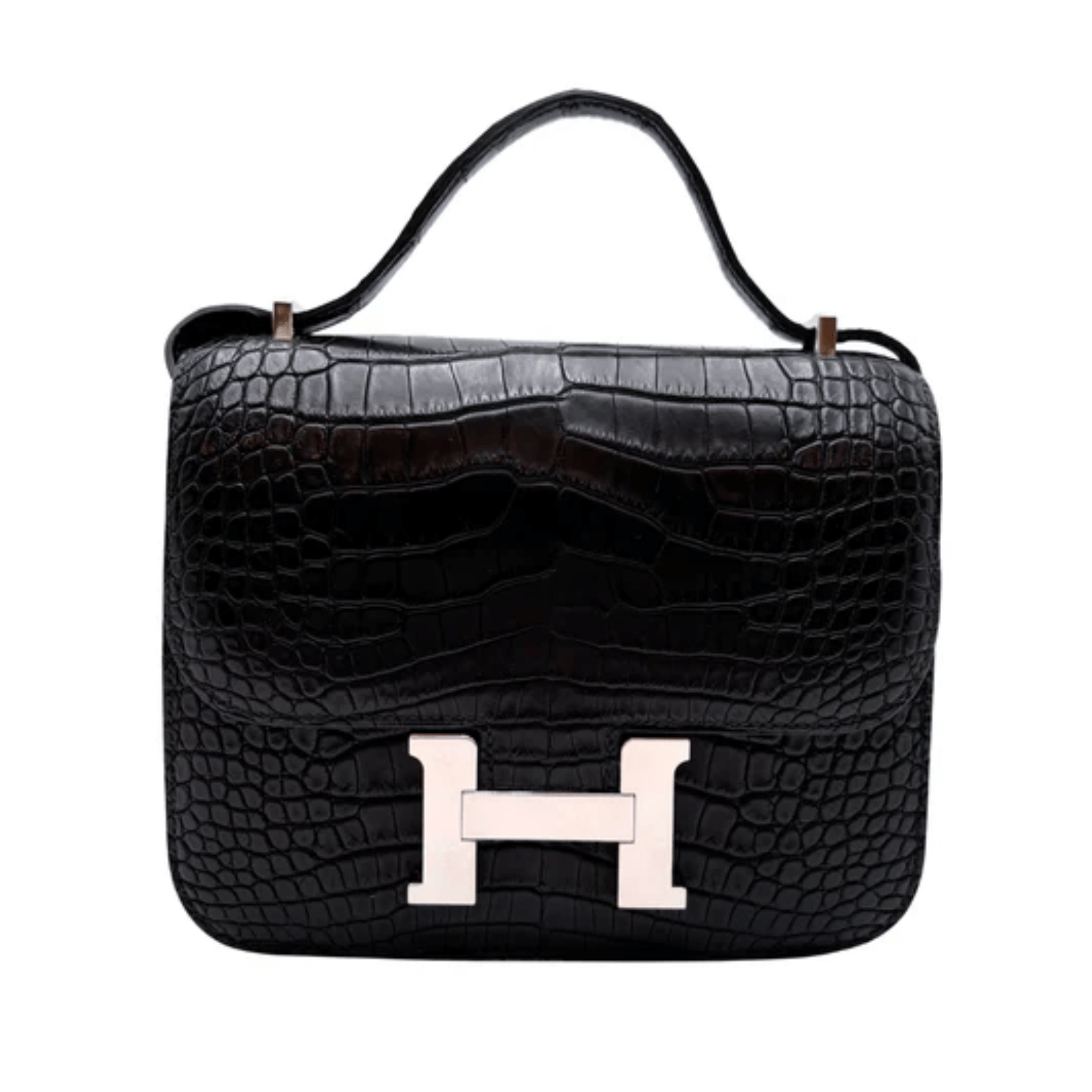 Hermès Bag | Constance Black Croc