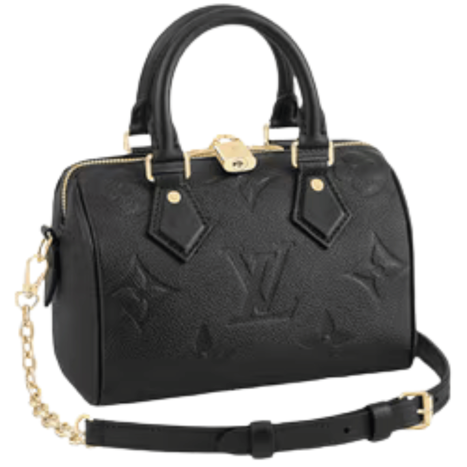Louis Vuitton | Handbag In Black Monogram Empreinte Leather