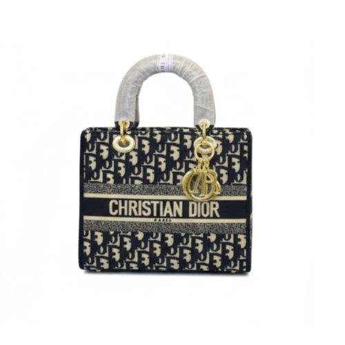 Dior | Lady Leather Bag Black