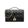 Dior | My Dior Mini Bag In Black Cannage Lambskin