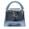 Louis Vuitton Bag | Capucines Metallic Silver
