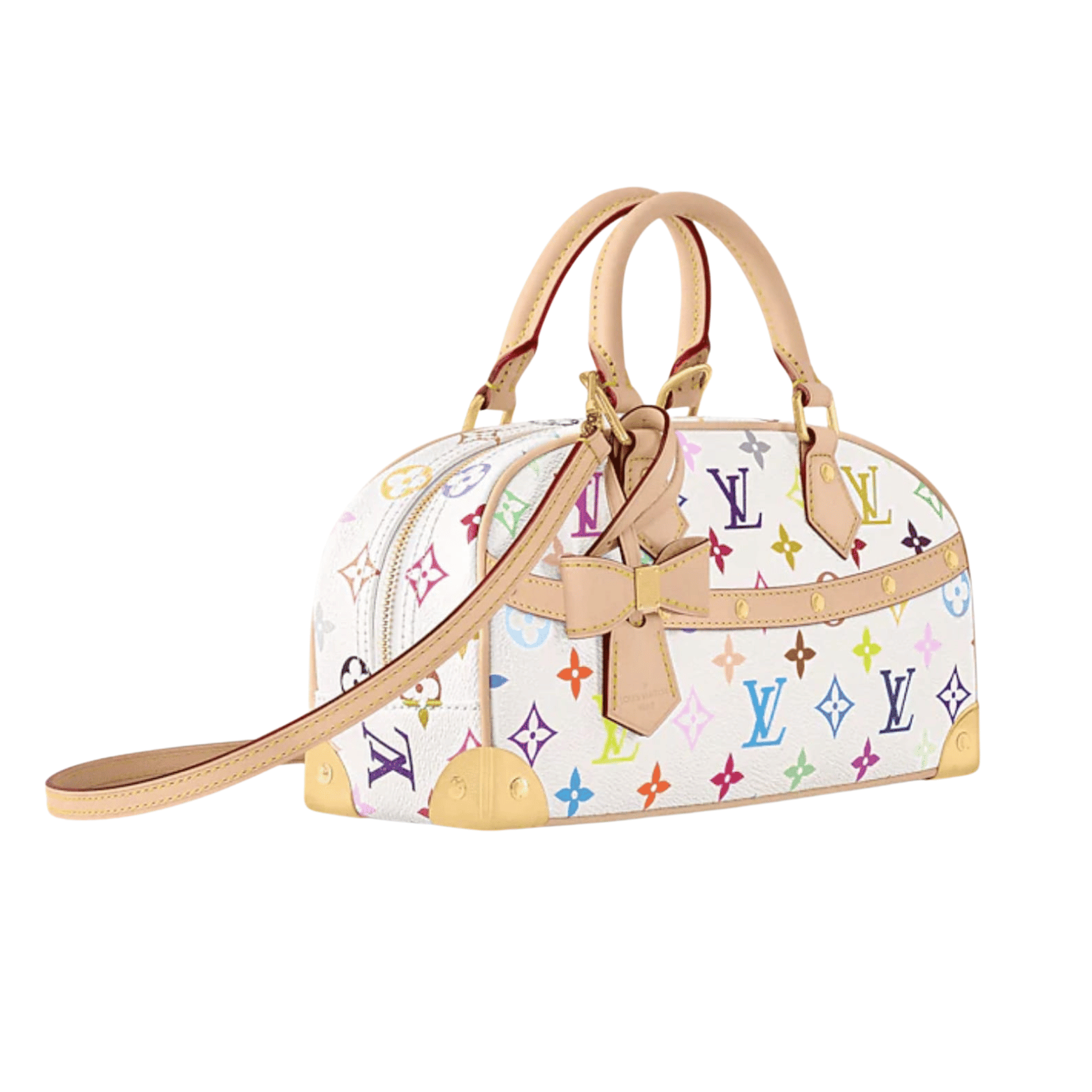 Louis Vuitton | X Takashi Murakami East West Bag In White Multicolour