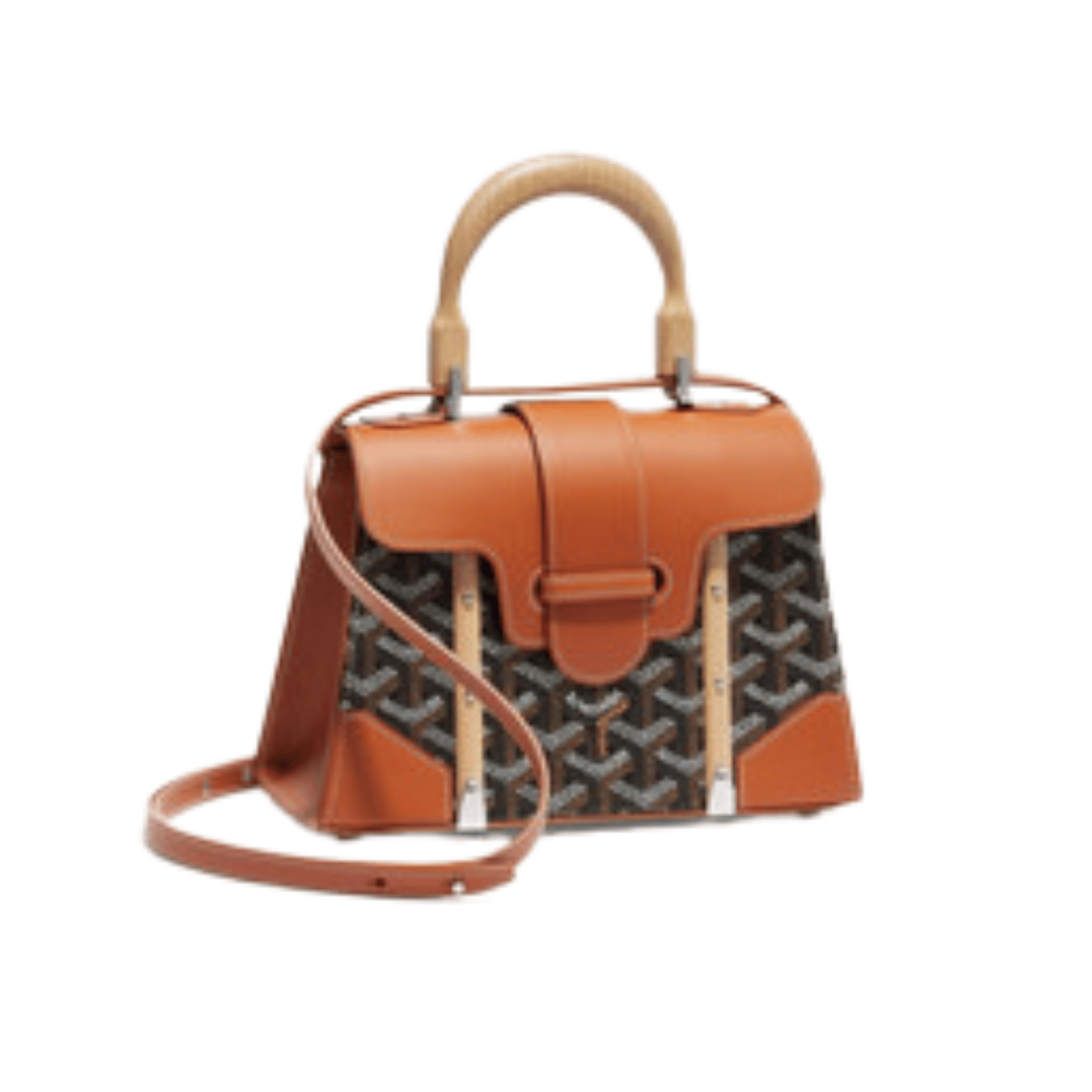 Goyard Bag | Saïgon Structuré Black Tan