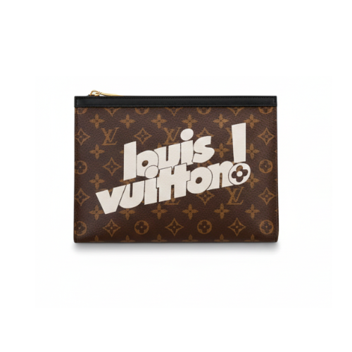 Louis Vuitton | Pouch Leather Graphic Logo