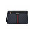 Gucci | Pouch Leather Stripe Zip