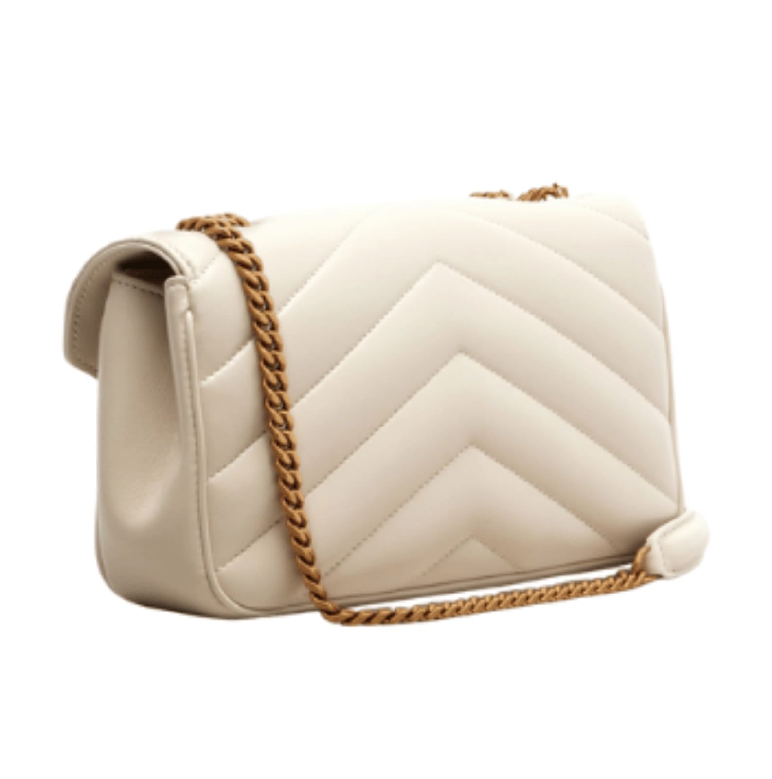 Saint Laurent | Loulou Mini Chain Bag In Quilted Lambskin Leather