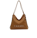 Chanel | Hobo Bag Featuring A Textured, Ribbed Design