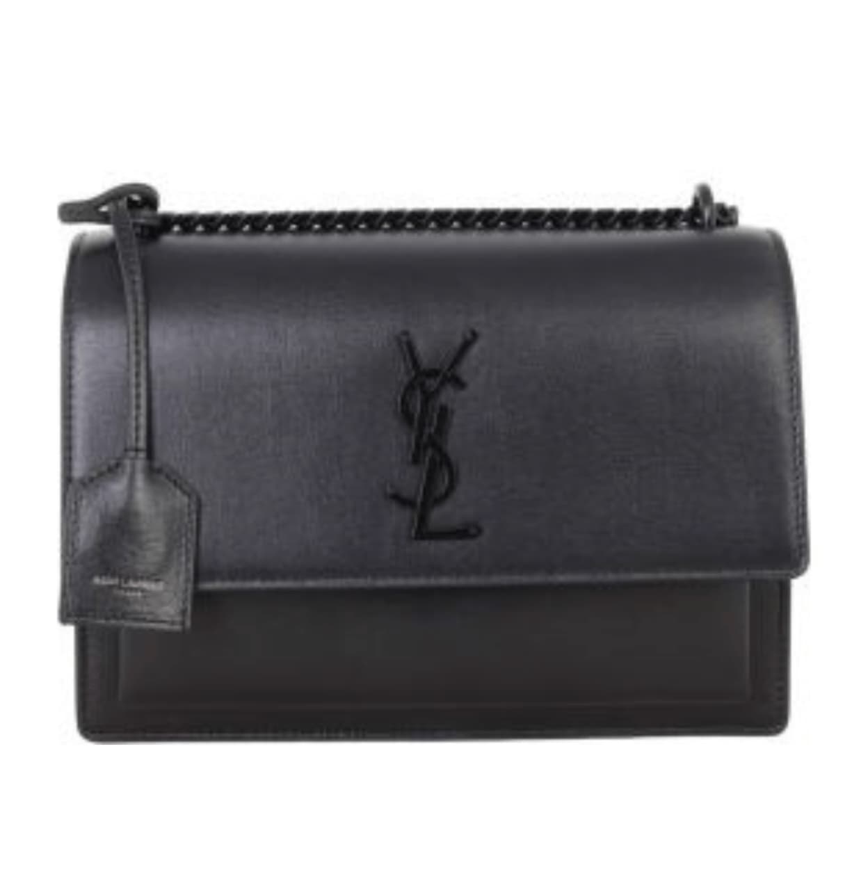 Saint Laurent | Sunset Medium Bag Black Leather