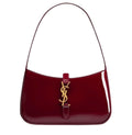 Saint Laurent | Le 5 À 7 Mini Patent-leather Shoulder Bag In A Dark Red Or Burgundy Color