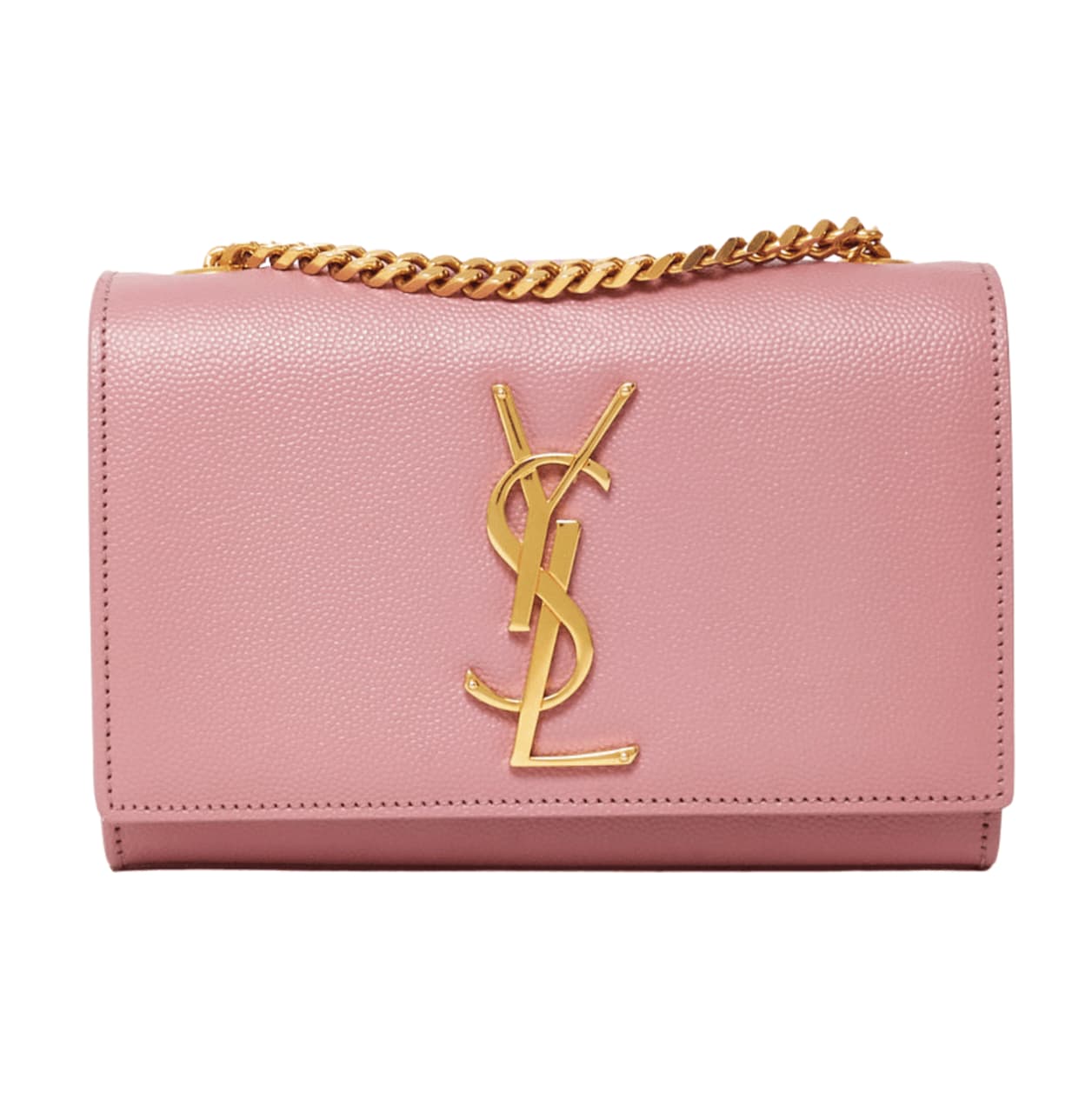 Saint Laurent | Monogram Kate Satchel In A Pink Old Rose Color