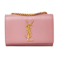 Saint Laurent | Monogram Kate Satchel In A Pink Old Rose Color