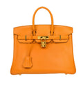 Hermès | Birkin 25 Handbag In Mango Epsom