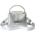 Louis Vuitton Bag | Capucines Silver Calfskin Leather