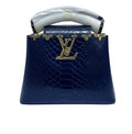 Louis Vuitton Bag | Capucines Navy Python