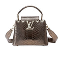 Louis Vuitton Bag | Capucines Metallic Python Or Alligator