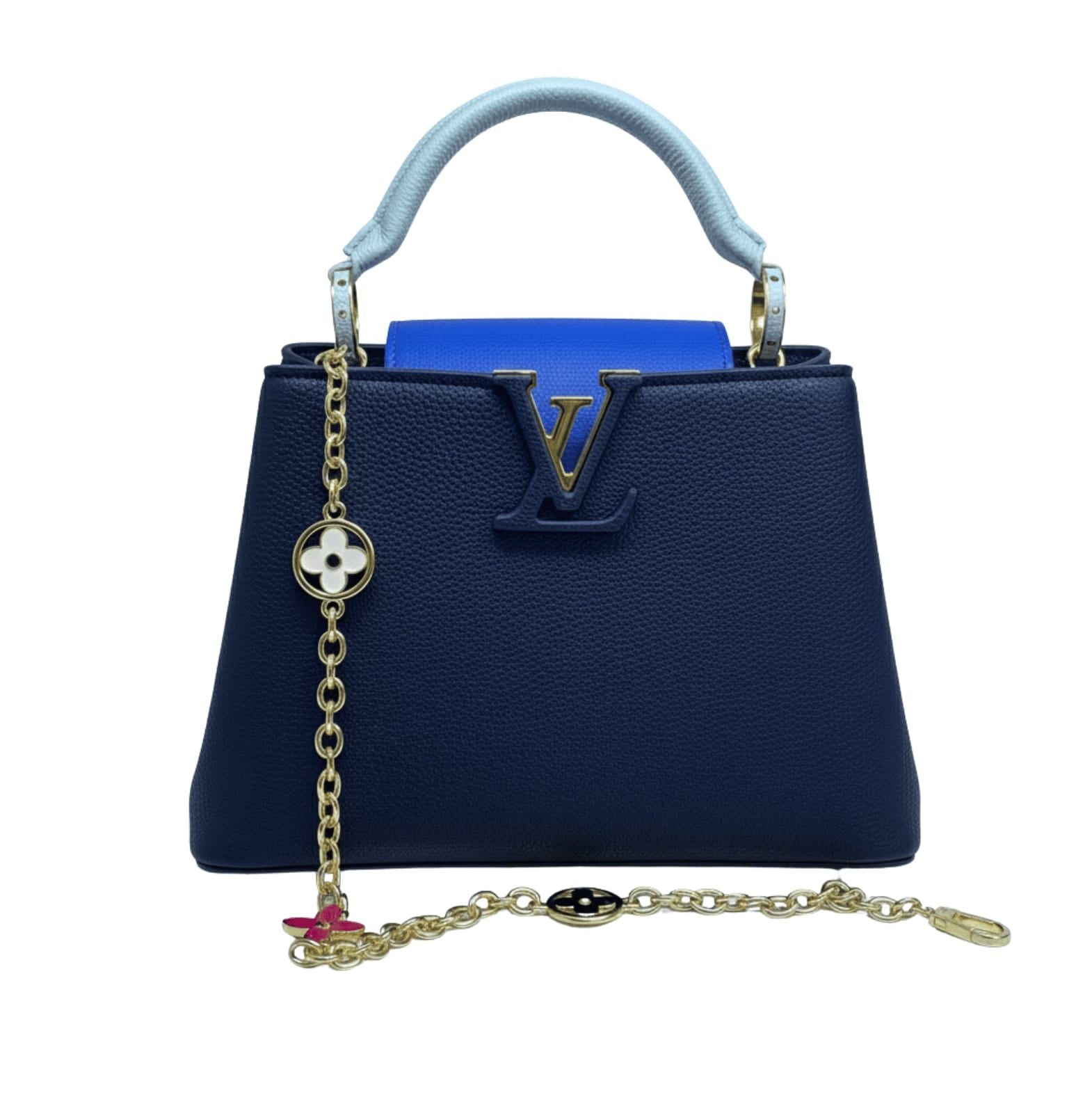 Louis Vuitton Bag | Capucines Bb Blue Taurillon
