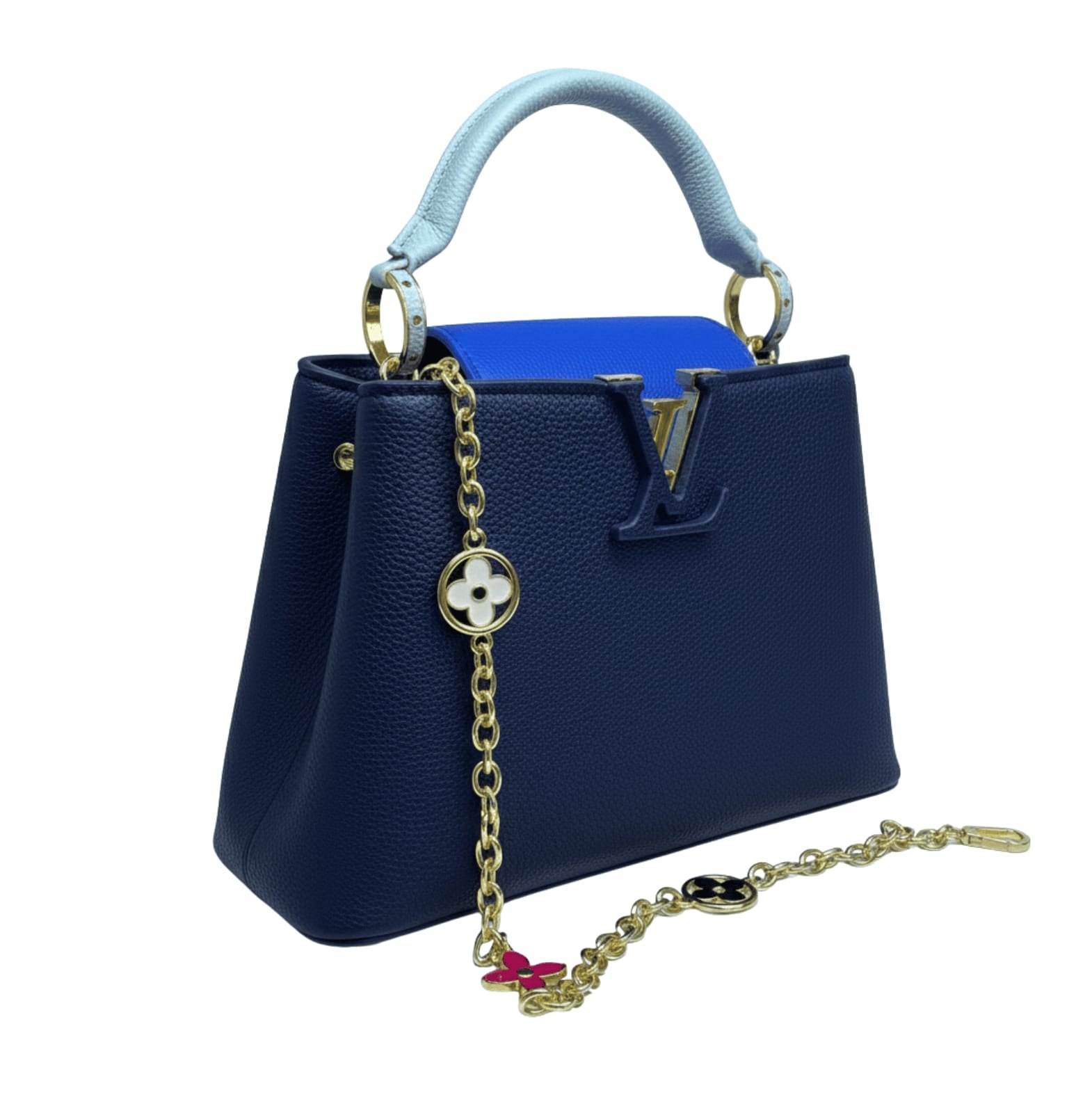 Louis Vuitton Bag | Capucines Bb Blue Taurillon