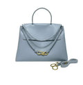 Bottega Veneta | Ciao Top Handle Bag In A Light Blue Leather With A Gold