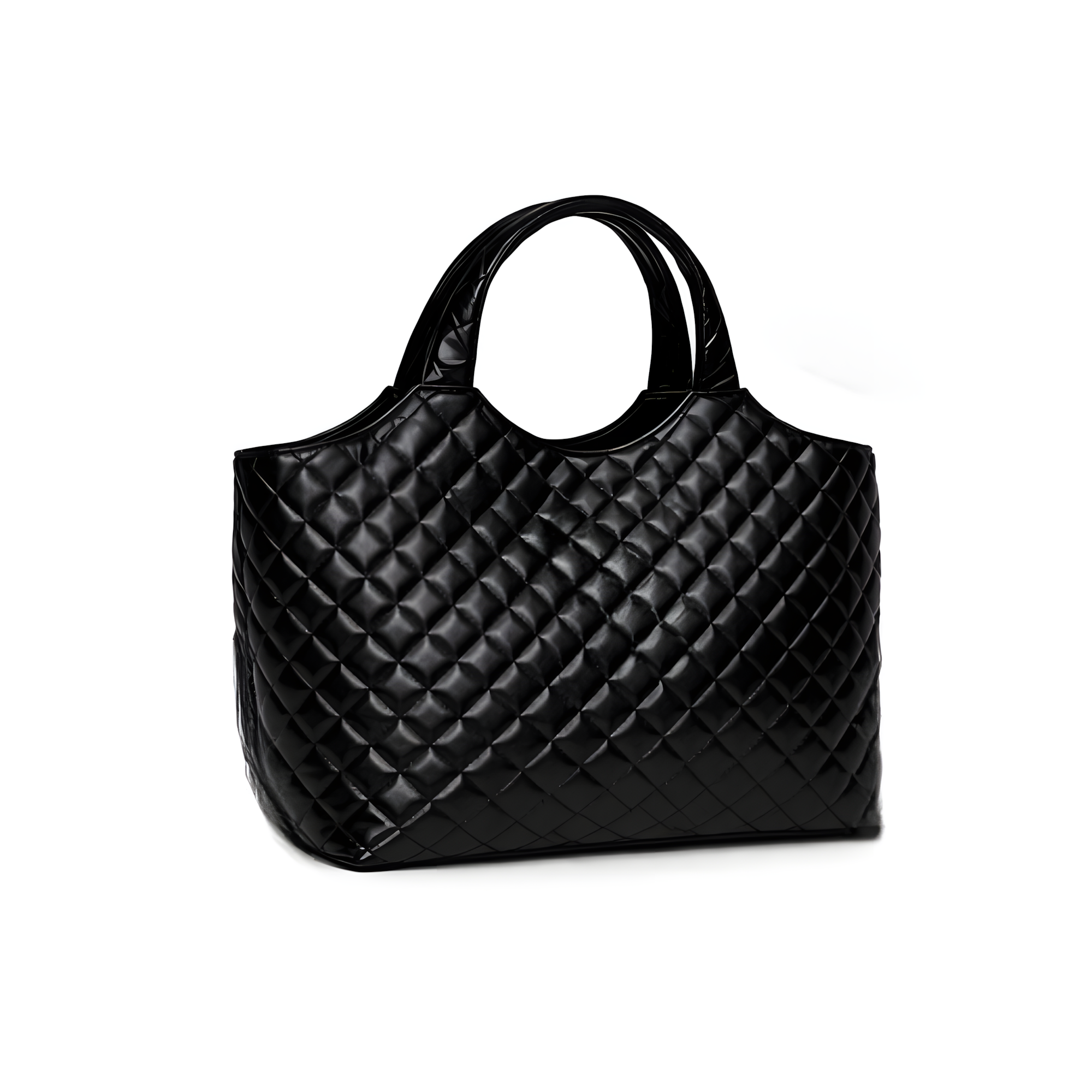 YSL Bag | Icare Maxi Quilted Lambskin Black