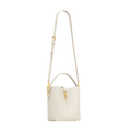 YSL Bag | Le 37 Shiny Leather White Vintage