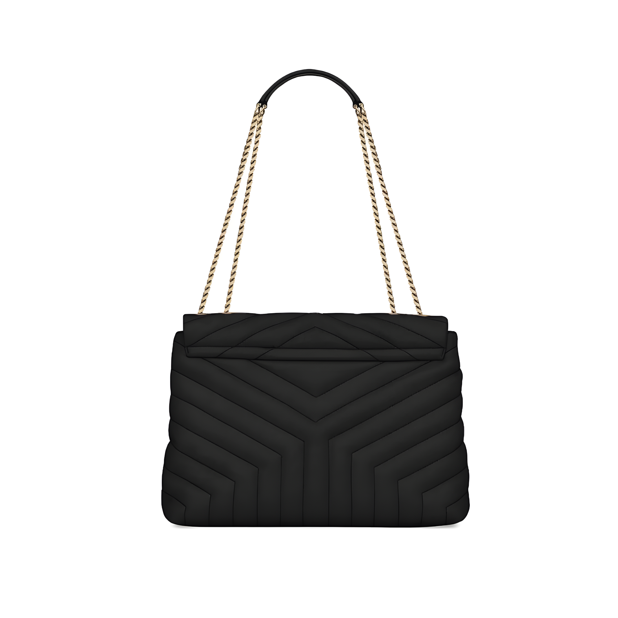Saint Laurent Bag | Loulou Black Golden