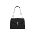 Saint Laurent Bag | Loulou Black Silver