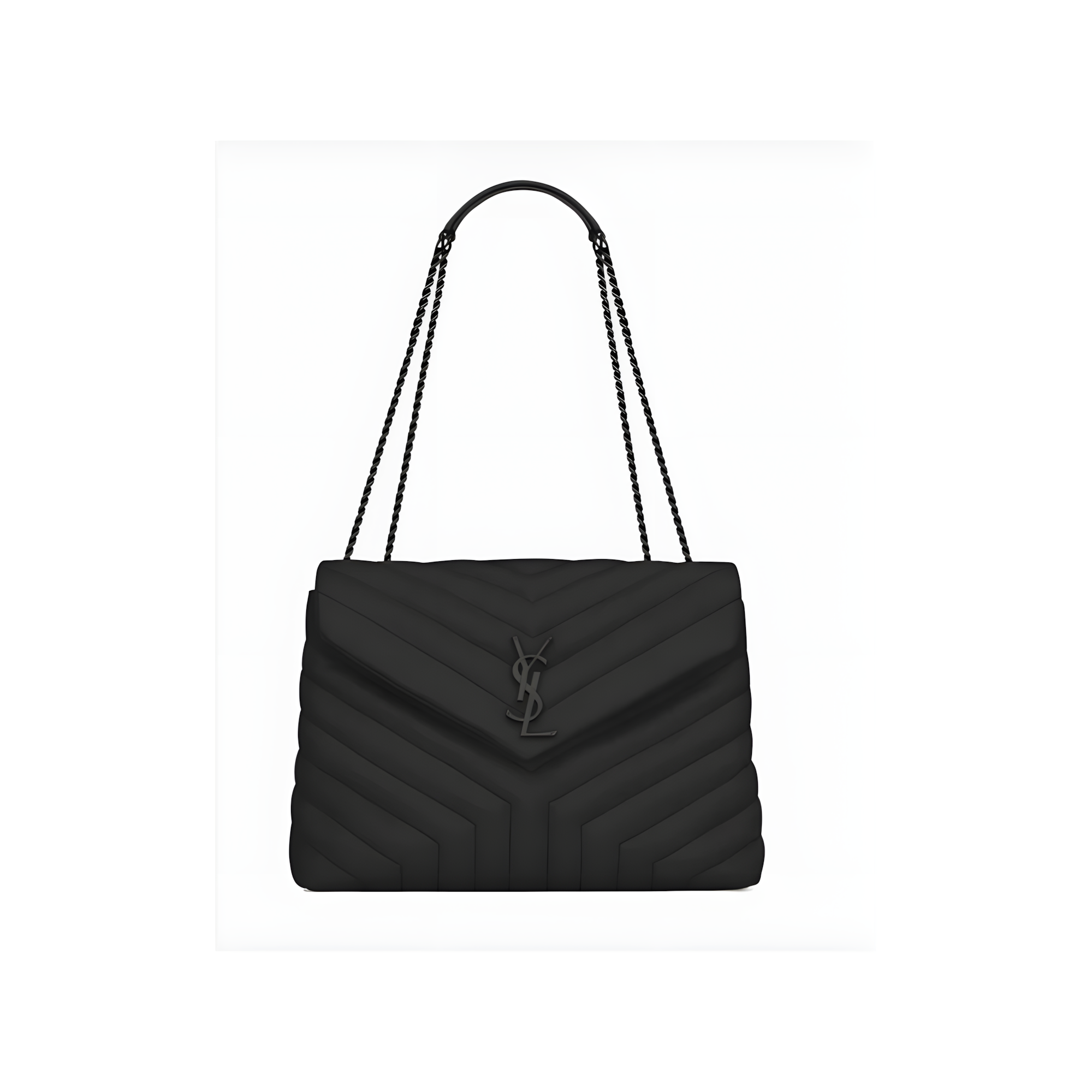 Saint Laurent Bag | Loulou Grey Black